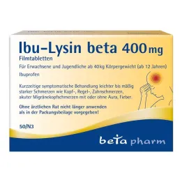 Ibu-Lysine béta 400 mg filmtabletta, 50 db