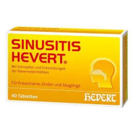 Sinusitis Hevert tabletta, 40 db