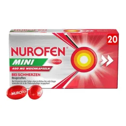 Nurofen Mini 400 mg lágy kapszula, 20 db