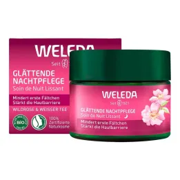 Weleda simító éjszakai ápoló vadrózsa &amp; fehér tea, 40 ml
