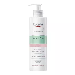 EUCERIN DermoPure Triple Effect tisztító gél 400 ml gél, 400 ml