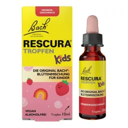 Bach virág eredeti Rescura Kids csepp eper alkoholmentes, 10 ml