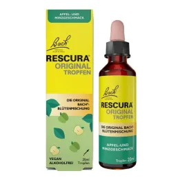 Bach virág eredeti Rescura csepp alkoholmentes almamenta, 20 ml