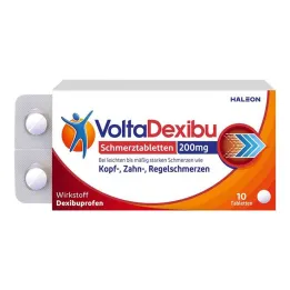 VoltaDexibu fájdalomcsillapító 200 mg filmtabletta, 10 db