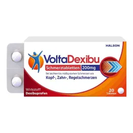 VoltaDexibu fájdalomcsillapító 200 mg filmtabletta, 20 db