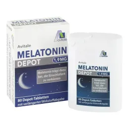 Melatonin 1,9 mg depó tabletta, 80 db