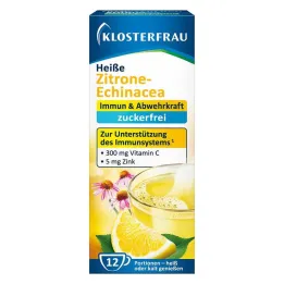 Klosterfrau forró citrom-echinacea cukormentes granulátum, 12X4 g