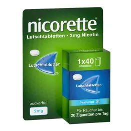 Nicorette freshmint 2 mg préselt pasztilla, 40 db