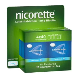 Nicorette freshmint 2 mg préselt pasztilla, 160 db