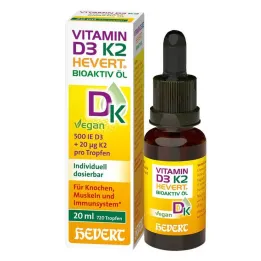 D3 vitamin K2 Hevert Bioaktív olaj, 20 ml