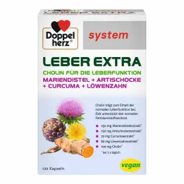 Doppelherz Liver Extra rendszer kapszula, 120 db
