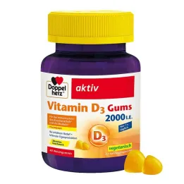 Doppelherz D3-vitamin 2000 I.E. Gumi, 40 db