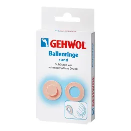 Gehwol bálagyűrűk kerek, 6 db