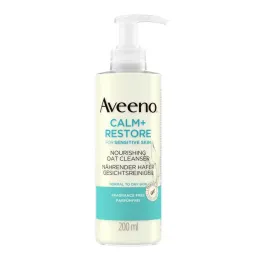 Aveeno Calm + Restore tápláló zab arctisztító, 200 ml