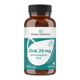 Cink 25 mg Immune System Plus nagy dózisú + vegán kapszula, 120 db