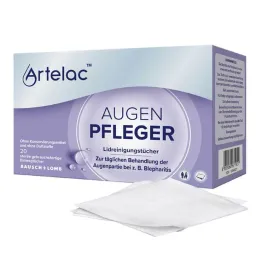 Artelac szemkörnyékápoló szemhéjtisztító törlőkendők, 20 db