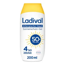 Ladival allergiás bőr fényvédő gél LSF 50 + , 200 ml