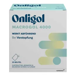 Onligol Macrogol 4000 por oldatos tasak készítéséhez, 20X10 g