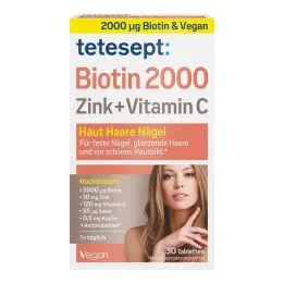 Tetesept Biotin 2000 filmtabletta, 30 db