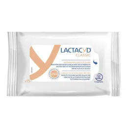 Lactacyd Classic intim tisztító törlőkendők, 15 db
