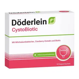 Döderlein Cystobiotic tejsavbaktériumok + áfonyapor, 10x4 g