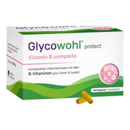 Glycowohl Vitamin B komplett + Inozitol + Kolin kapszula, 140 db