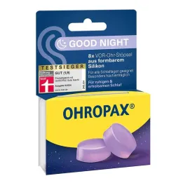 Ohropax Good Night szilikon füldugó, 8 db