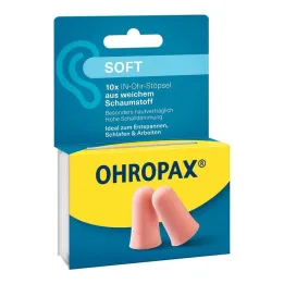 Ohropax puha habszivacs füldugó, 10 db