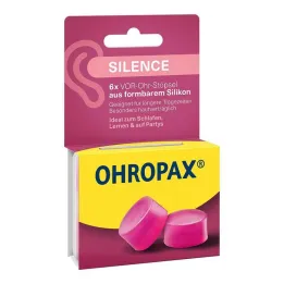 Ohropax Silence szilikon füldugó, 6 db