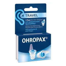 Ohropax Travel szűrődugók fülben, 2 db