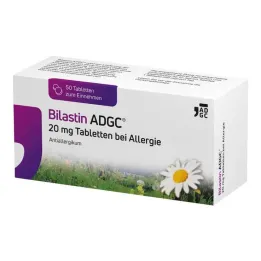 Bilastine ADGC 20 mg tabletta allergiára, 50 db