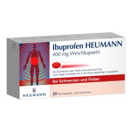 Ibuprofen Heumann 400 mg lágy kapszula, 20 db