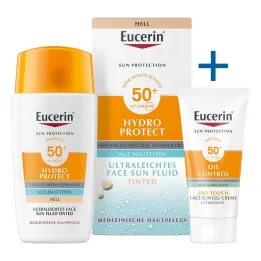 Eucerin Sun Fluid Hydro Protect arclámpa LSF 50+ , 50 ml