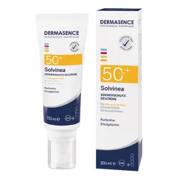 Dermasence Solvinea fényvédő gél krém LSF 50+ , 100 ml