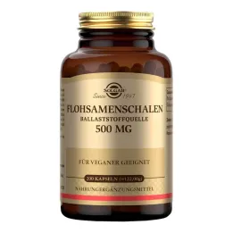Solgar psyllium pelyva 500 mg kapszula, 200 db