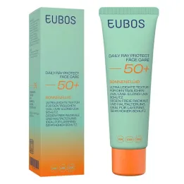 EUBOS DAILY Ray Protect Fluid LSF 50+ 50 ml nappali krém, 50 ml