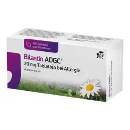 Bilastin ADGC 20 mg tabletta allergiára, 100 db