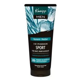 Kneipp Men 3in1 Care tusfürdő sporthoz, 200 ml