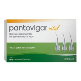 Pantovigar vital kapszula tápanyagokkal a hajért, 30 db