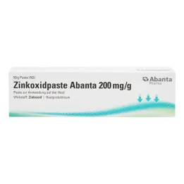Cink-oxid paszta Abanta 200 mg / g Paszta bőrre, 50 g