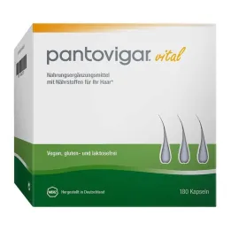 Pantovigar vital kapszula tápanyagokkal a hajért, 180 db