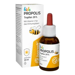 Beecraft Kids Propolisz biocseppek 20% plusz C-vitamin, 30 ml