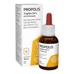 Beecraft Propolisz cseppek 55% plusz Echinacea, 30 ml