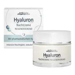 Hialuronos éjszakai krém regeneráló, 50 ml