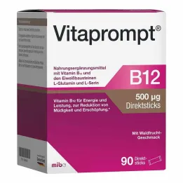Vitaprompt B12 500 µg direkt rudak, 90 db