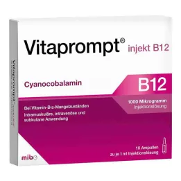 Vitaprompt Injekt B12 1000 µg injekciós oldat, 10x1 ml