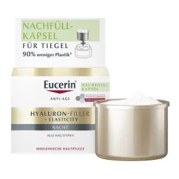 Eucerin Anti-Age Hyaluron Filler + Elasticity éjszakai krém, 50 ml