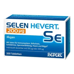 Szelén Hevert 200 µg tabletta, 200 db