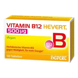 B12-vitamin Hevert 500 µg tabletta, 120 db