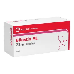 Bilastine AL 20 mg tabletta, 20 db